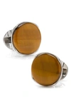 CUFFLINKS, INC TIGER'S EYE CUFF LINKS