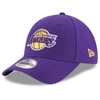 NEW ERA NEW ERA PURPLE LOS ANGELES LAKERS OFFICIAL TEAM COLOR 9FORTY ADJUSTABLE HAT