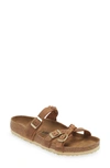 Birkenstock Franca Slide Sandal In Cognac