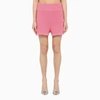 Art Essay Crochet High-waisted Lucy Shorts In Pink