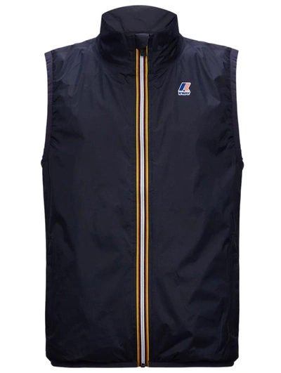 K-way Le Vrai 3.0 Rouland Warm Waistcoat In Blue