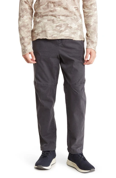 Atm Anthony Thomas Melillo Washed Twill Pull-on Pants In Washed Black