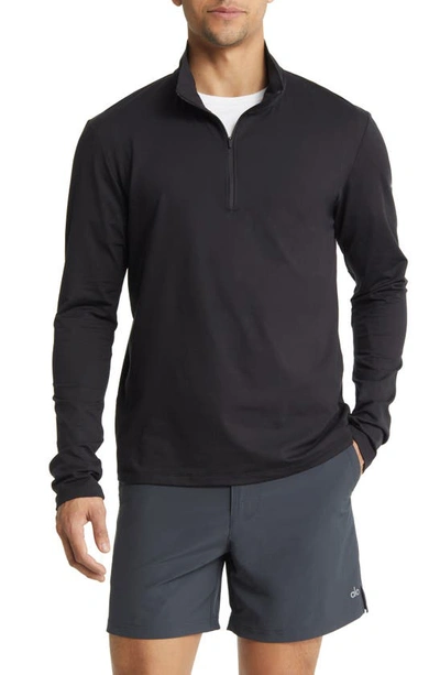 ALO YOGA ALO CONQUER REFORM QUARTER ZIP TOP