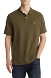 Polo Ralph Lauren Men's Mesh Classic-fit Polo Shirt In Defender Green