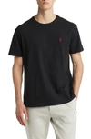 POLO RALPH LAUREN EMBROIDERED LOGO CREWNECK T-SHIRT