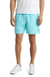 Polo Ralph Lauren 5.75-inch Traveler Classic Swim Trunk In Blue