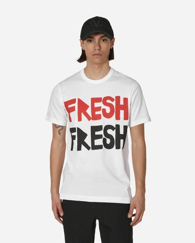 Comme Des Garçons Shirt Fresh T-shirt In White