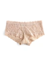 Hanky Panky In Chai Signature Lace Boyshort In Brown