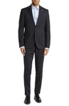 TED BAKER ROBBIE EXTRA SLIM FIT CHECK WOOL SUIT