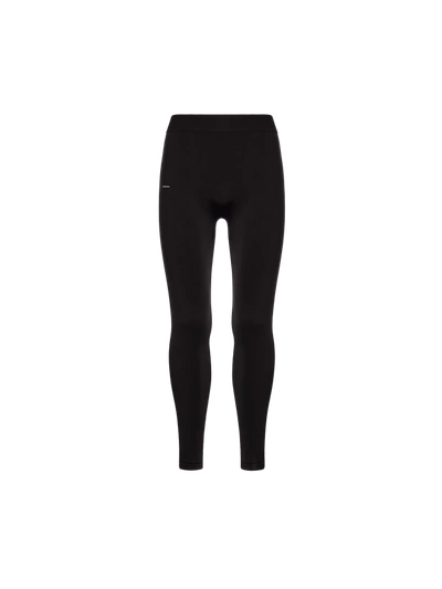 Pangaia Men's Plant-stretch Compressive Leggings — Black