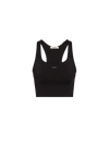 Pangaia Racer-back Compression Tank Top In Black