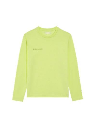 Pangaia Women's 365 Lightweight Fitted Long Sleeve Tee — Andes Green