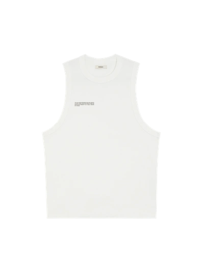 Pangaia Men's Cotton Tank Top — Off-white Xxl In Off White