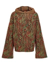 Vitelli Jacquard Flow Hooded Sweater