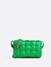 Bottega Veneta Small Padded Cassette In Green