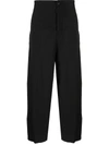 Craig Green Cotton Wide-leg Trousers In Black