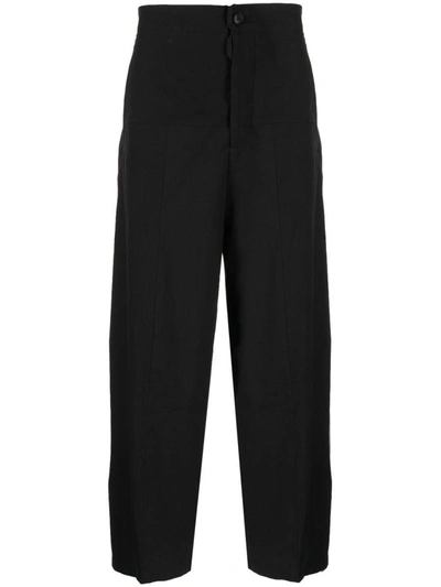 Craig Green Cotton Wide-leg Trousers In Black