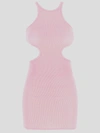 Reina Olga Ele Scrunch Dress In Pink