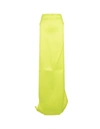 Sportmax Yellow Bustle Maxi Skirt In Green