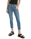 7 FOR ALL MANKIND ROXANNE POWDER BLUE ANKLE JEAN