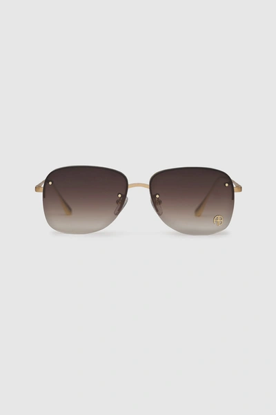 Anine Bing Beverly Sunglasses In Brown