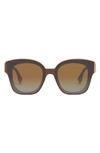 FENDI THE FENDI FIRST 63MM SQUARE SUNGLASSES