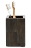 Pigeon & Poodle Arles Toothbrush Holder In Dark