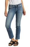 Silver Jeans Co. Britt Straight Leg Jeans In Indigo