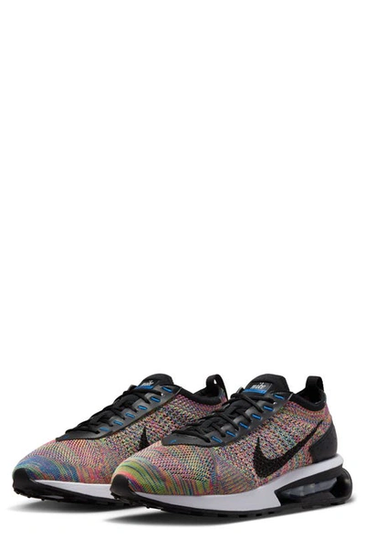 Nike Air Max Flyknit Racer In Multi-color,black-racer Blue-white