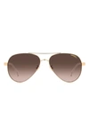 CARRERA EYEWEAR 58MM AVIATOR SUNGLASSES