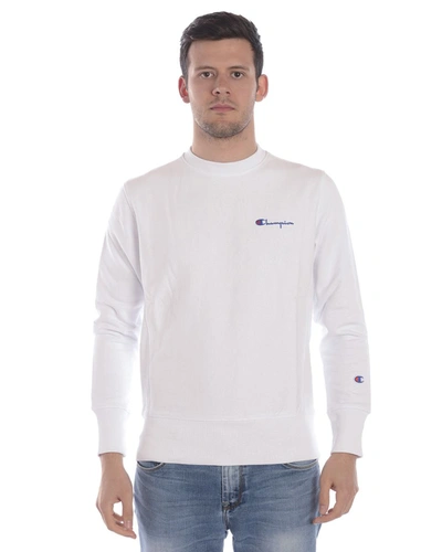 Champion Sweatshirt Hoodie In White