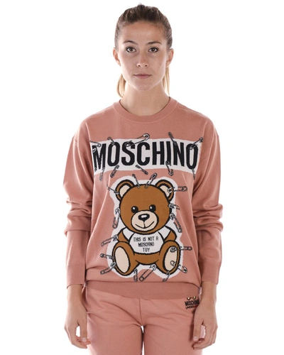 Moschino Sweater In Pink