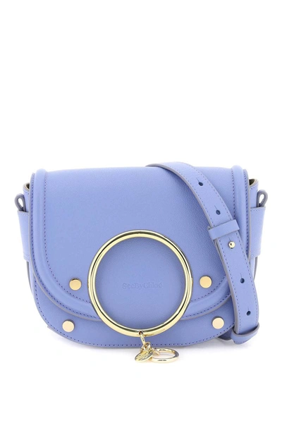 See By Chloé Mara Shoulder Bag In Purple,blue