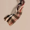 BURBERRY The Lightweight Cashmere Scarf in Ombré Check,40535561