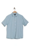 WESTZEROONE WESTZEROONE BAYLOR COTTON SHORT SLEEVE BUTTON-UP SHIRT