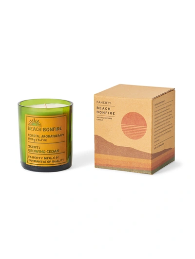 Faherty Coastal Aromatherapy Candle In Beach Bonfire