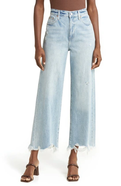 Pistola Loretta High Waist Ankle Wide Leg Jeans In Oahu Vintage