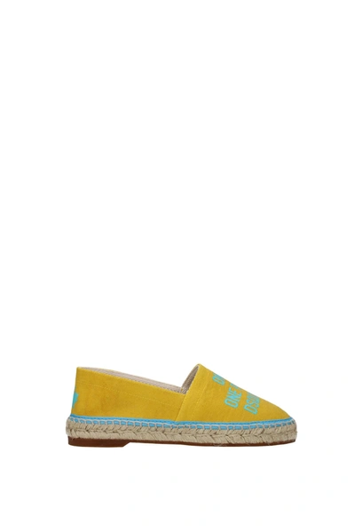 Dsquared2 Espadrilles One Life One Planet Organic Cotton Yellow Sun
