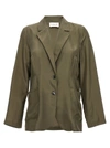 P.a.r.o.s.h Green Habotay Jacket