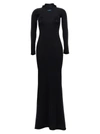 Off-white Off White High Neck Long Dress