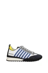 DSQUARED2 SNEAKERS LEGEND LEATHER WHITE MULTICOLOR