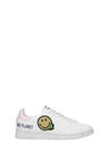 Dsquared2 White Leather Smiley Sneakers Nd Dsquared Donna 40
