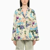 OFF-WHITE OFF-WHITE™ SAND FLORAL PATTERN SHIRT