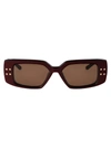 Valentino V - Cinque Sunglasses In 108b Bdx - Gld