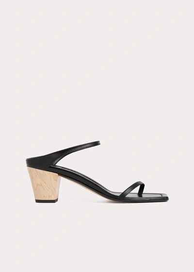 Totême The City Sandal Black