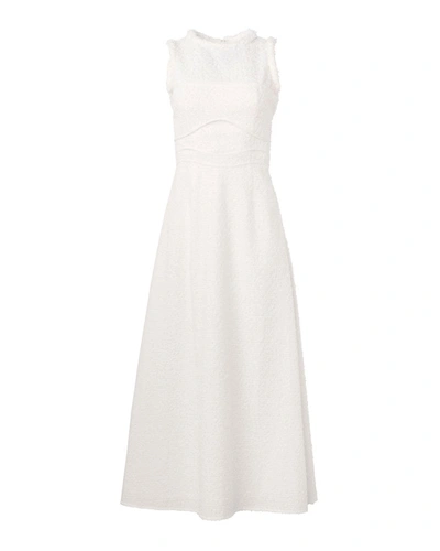 Rachel Gilbert Minah Strapless Midi Dress In Ivory