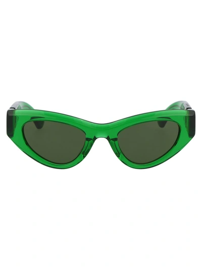 Bottega Veneta Bv1142s Green Female Sunglasses