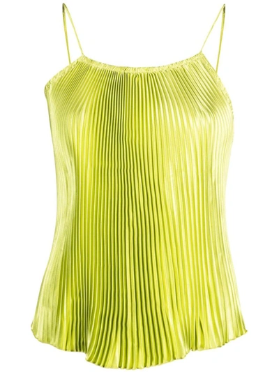 L'idée Woman L'idee Deep Neckline Top In Green