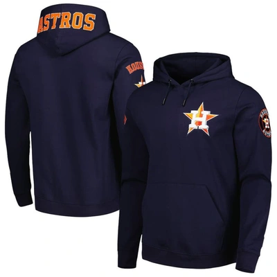 Pro Standard Navy Houston Astros Team Logo Pullover Hoodie