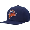 Mitchell & Ness Men's  Navy Golden State Warriors Hardwood Classics Mvp Team Ground 2.0 Fitted Hat In Navy